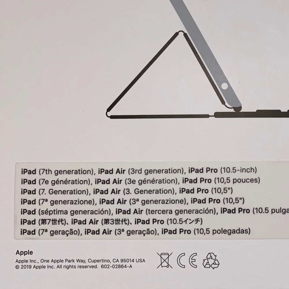 iPad Smart Keyboard, Charcoal Grey